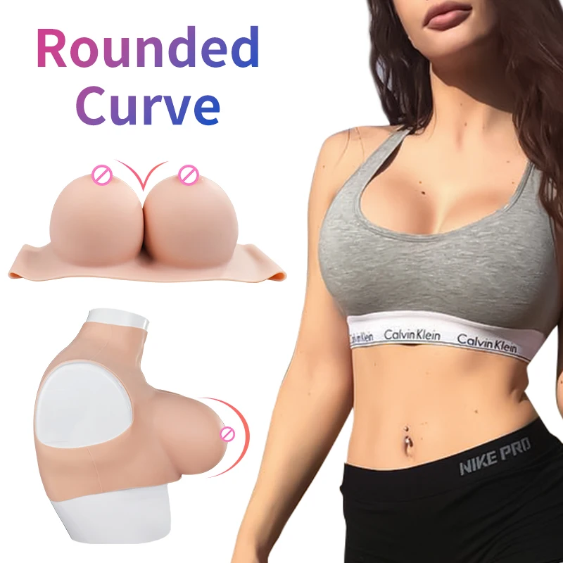 

Cosplay Realistic Silicone Breast Forms Huge Fake Boobs Large Chest for Sissy Transgender Drag Queen Cosplay Crossdresser