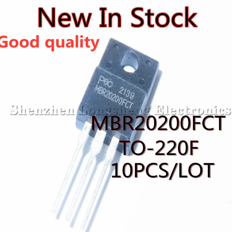 

10 шт./лот MBR20200FCT 20200 TO-220F 200V 20A в наличии