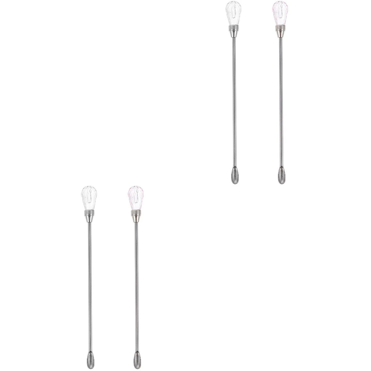 

Wax Stirring Spoon Sealing Seal Stamp Sticks Spoons Kit Mixing Stirrers Steel Stainless Accessories Tool Supplies Stir Alloy