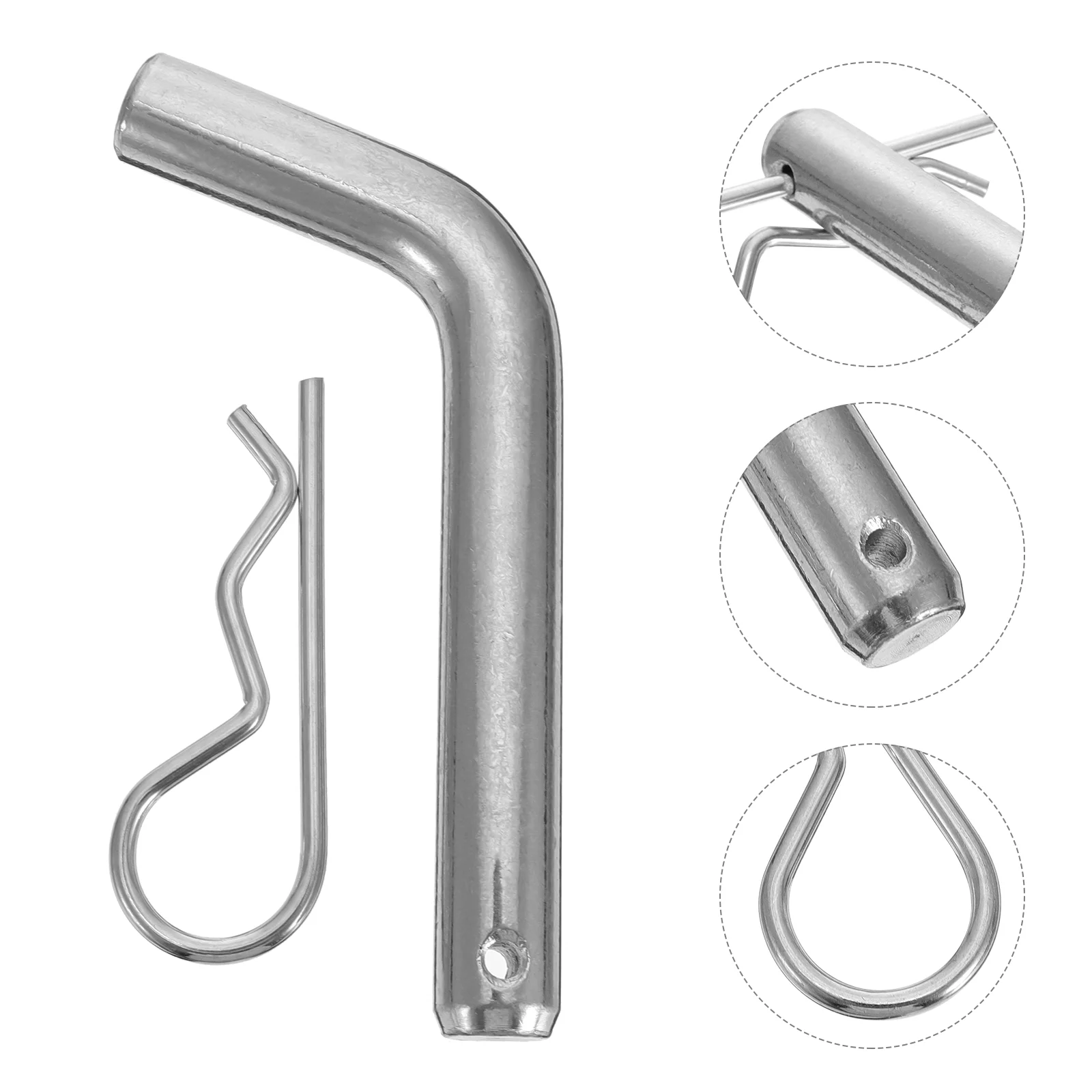 

Замок с пружинным сцепным устройством, прицеп из нержавеющей стали, зажим для двери, буксировочные ворота, сверхмощная задняя дверь, гараж, умный автомобиль