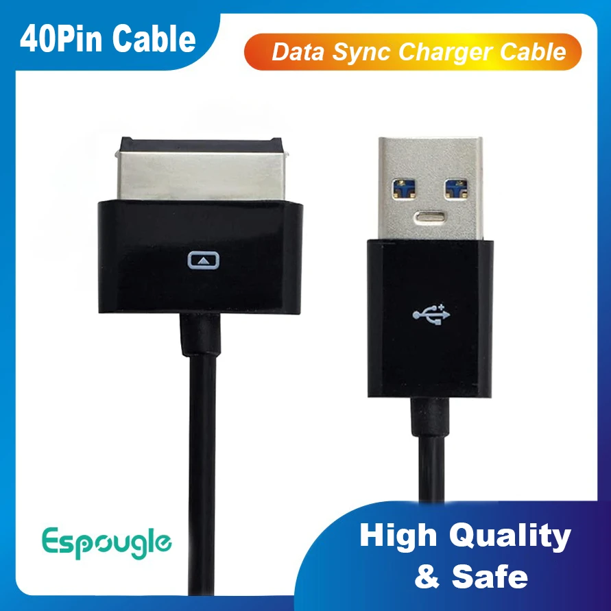 

USB Cable Portable USB Data Charger Cable Support Data Sync For Asus Eee Pad Transformer Tablet Charging Cable TF101 TF201