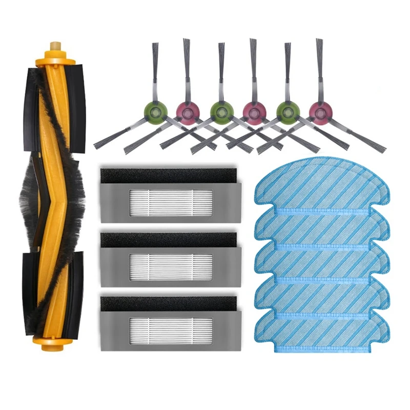 

For Ecovacs Deebot OZMO 920 950 T8 T9 Yeedi 2 Hybrid Vac Hepa Filter Main Side Brush Mop Replacement Parts