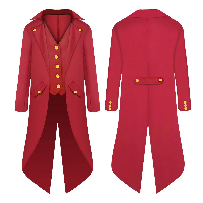 Пиджак мужской средневековый в стиле стимпанк