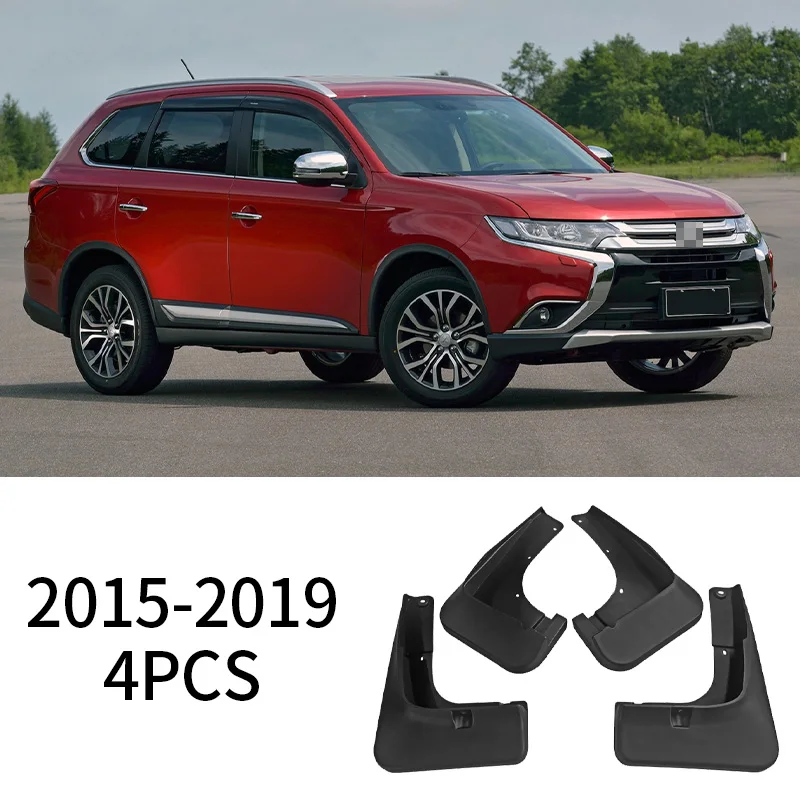 

Брызговики для Mitsubishi Outlander 2013-2019, комплект брызговиков, автомобильные аксессуары, передние и задние колеса, 4 шт.