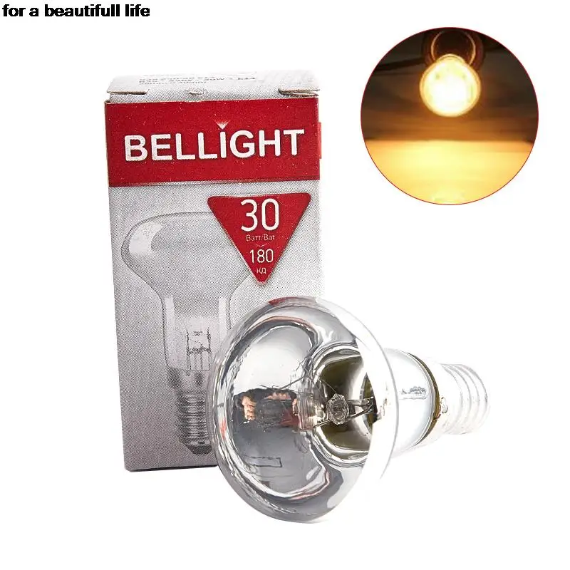 

1pc Transparent Replacement Lava Lamp E14 R39 30W Spotlight Screw In Light Bulb Spot Light Bulbs Accessories