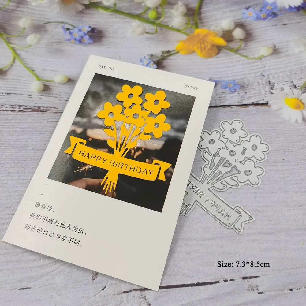 

Cutting Dies New 2022 for Scrapbooking Card Making Mold Embossing Folders Stencil Birthday Dies Metal Fustelle Scrapbook