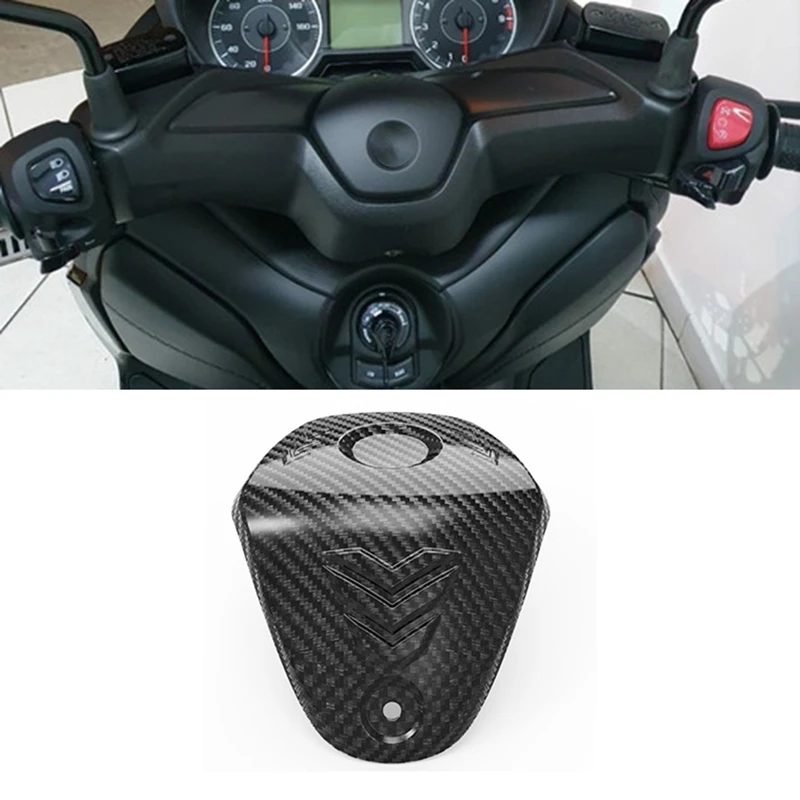 

Carbon Fiber Headstock Cover Motorcycle Scooter Accessories For YAMAHA X-MAX XMAX 250 300 400 XMAX250