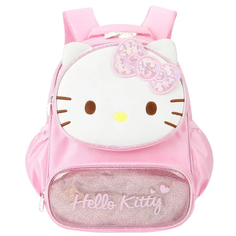 Hellokitty School Bag Toddler Class 2 Backpack Bags Snack Pouch Cute Princess 3-6 Years Old Baby Girl Backpacks shipping bags