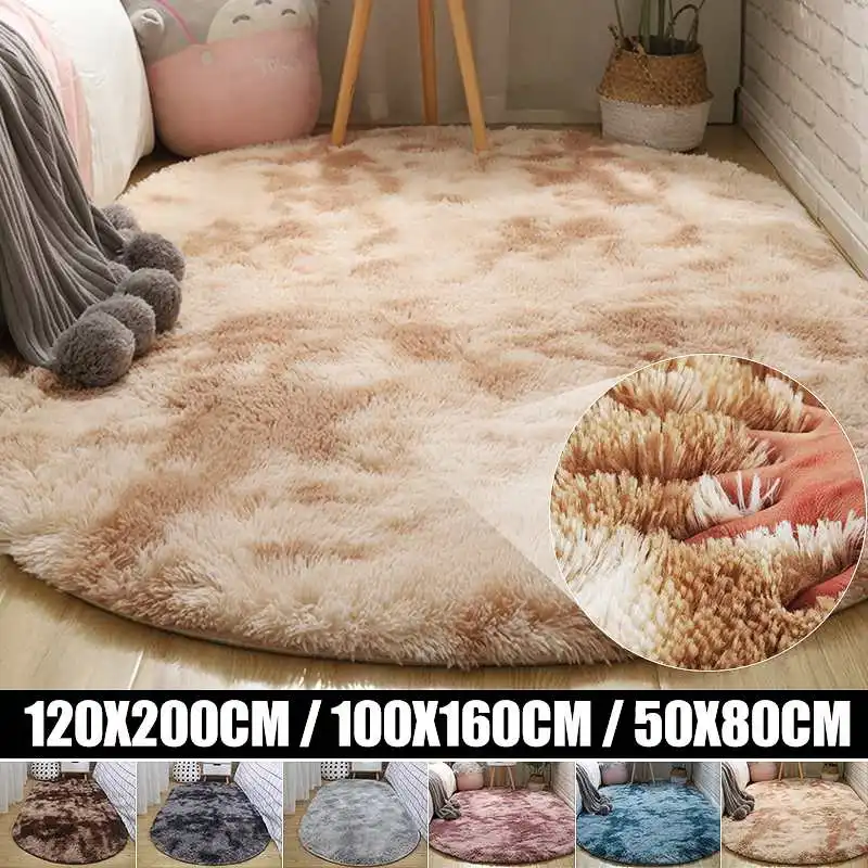 

GEMITTO Thick Carpet Living Room Plush Rug Children Bed Room Fluffy Floor Carpets Window Bedside Home Decor Rugs Soft Velvet Mat