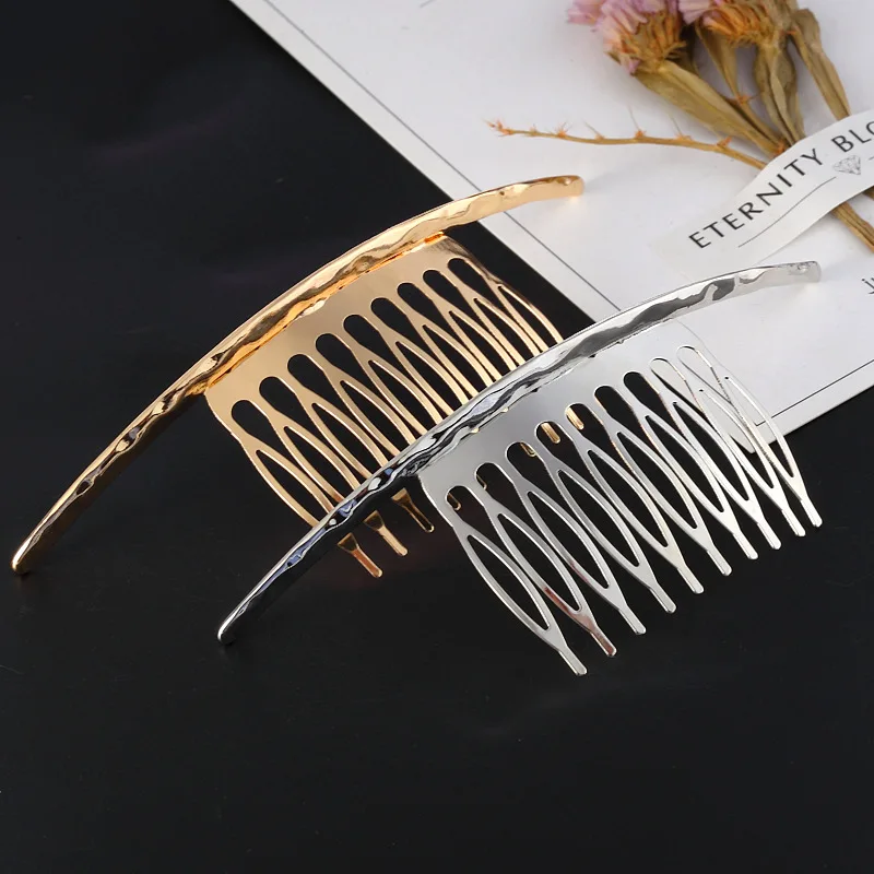 

Hair Comb Hair Side Combs French Straight Teeth Hair Clip Comb Twist Hair Comb Veil Comb Hair Accessories Jewelry