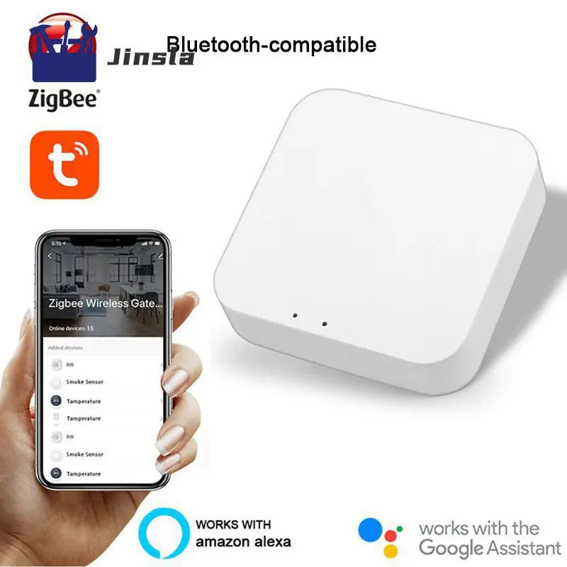 

Smart Gateway Zigbee App Remote Control Multi-mode Gateway Voice Control Tuya/smart Life Wireless Gateway Smart Home