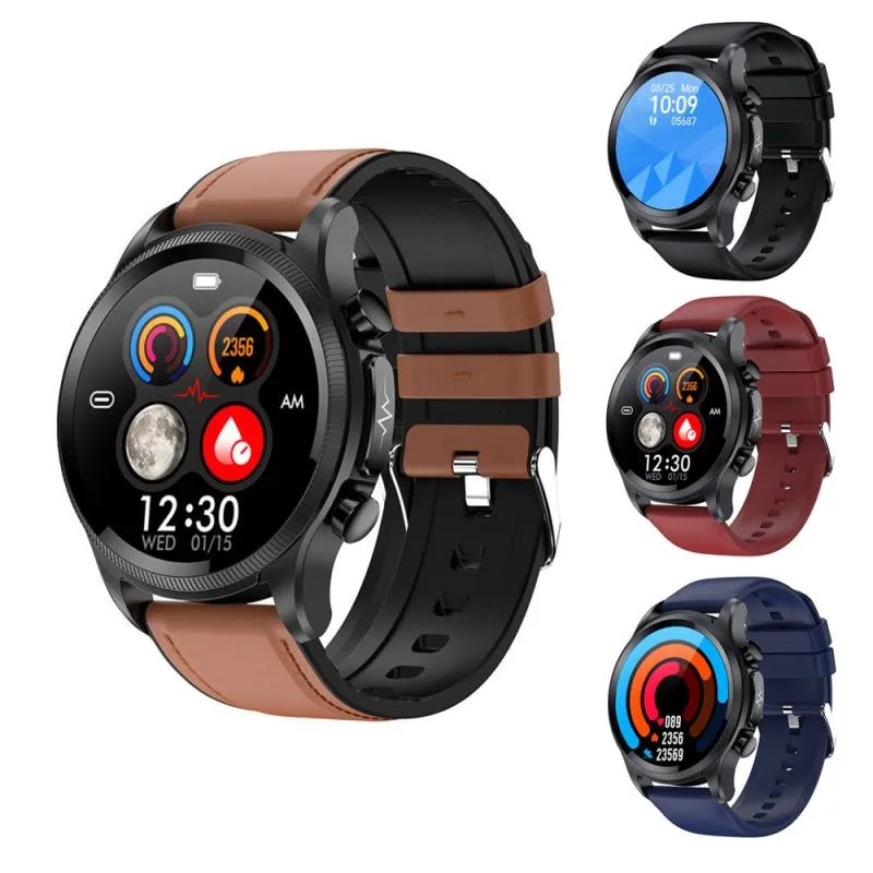 

Ip68 Waterproof Ecg Ppg Blood Glucose Sleep Monitoring Smartwatch Heart Rate Blood Pressure Monitor For Android IOS Smart Watch