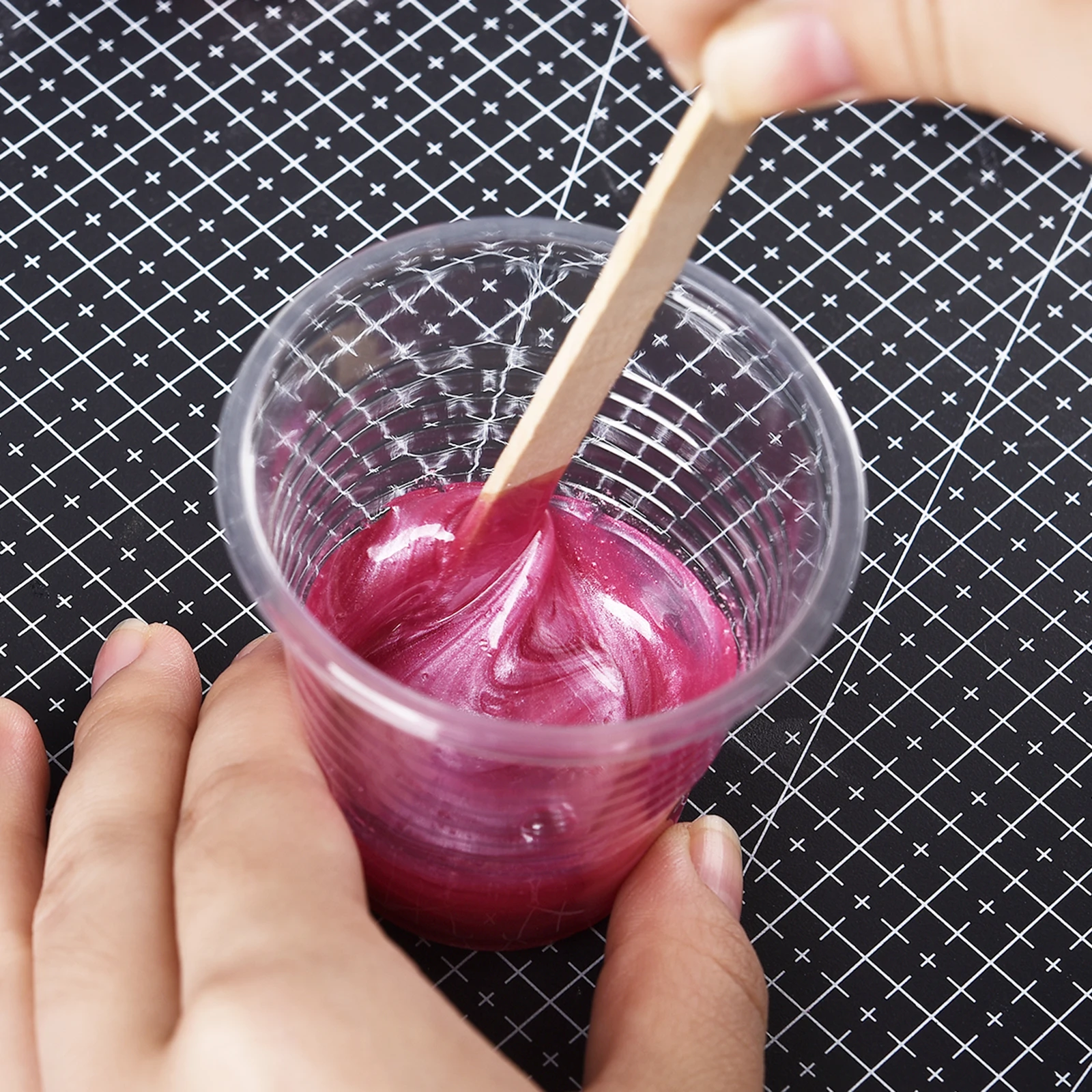 6 цветов/коробка зеркальный натуральный слюдяный жемчужный порошок краска для