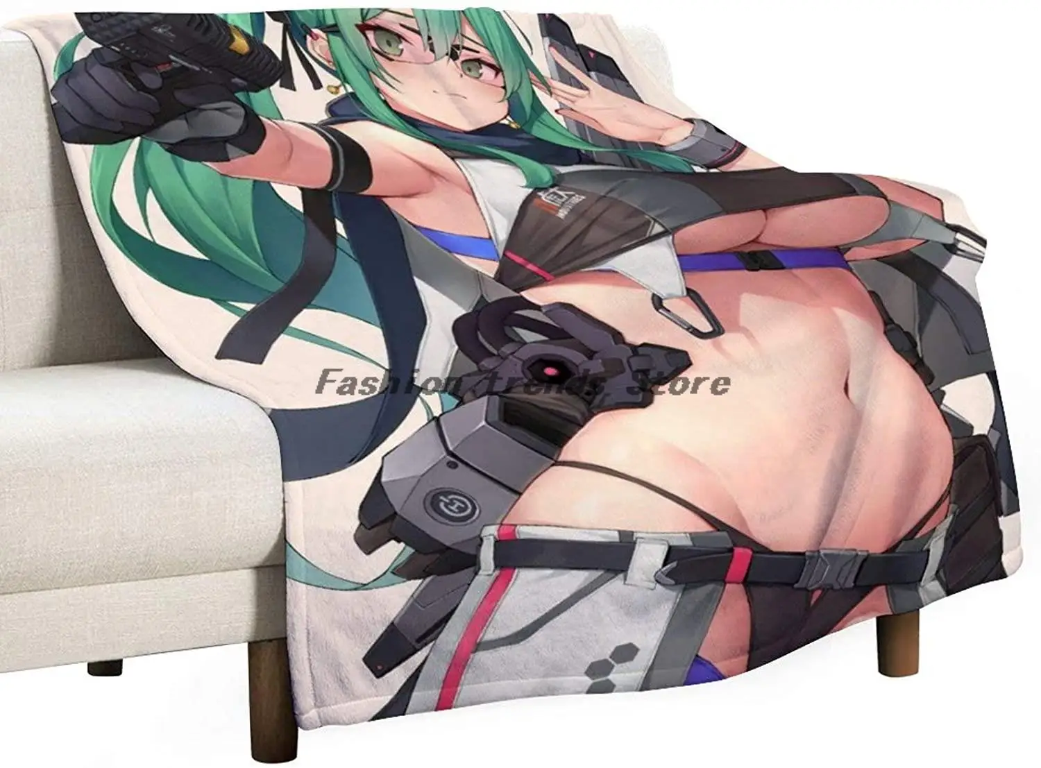 

3D Printed Blanket | Anime Lew Nude Bishojo Sy4 Cartoon Characters Blanket Quilt | Soft Plush Fleece Sherpa Throw Blanket Gift