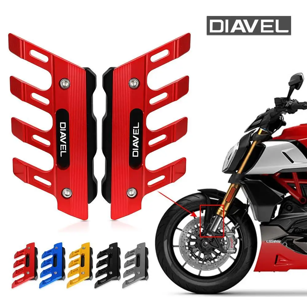 

For Ducati DIAVEL XDiavel Cardon XDiavel/S Motorcycle Aluminum mudguard side protection block front fender slider Accessories