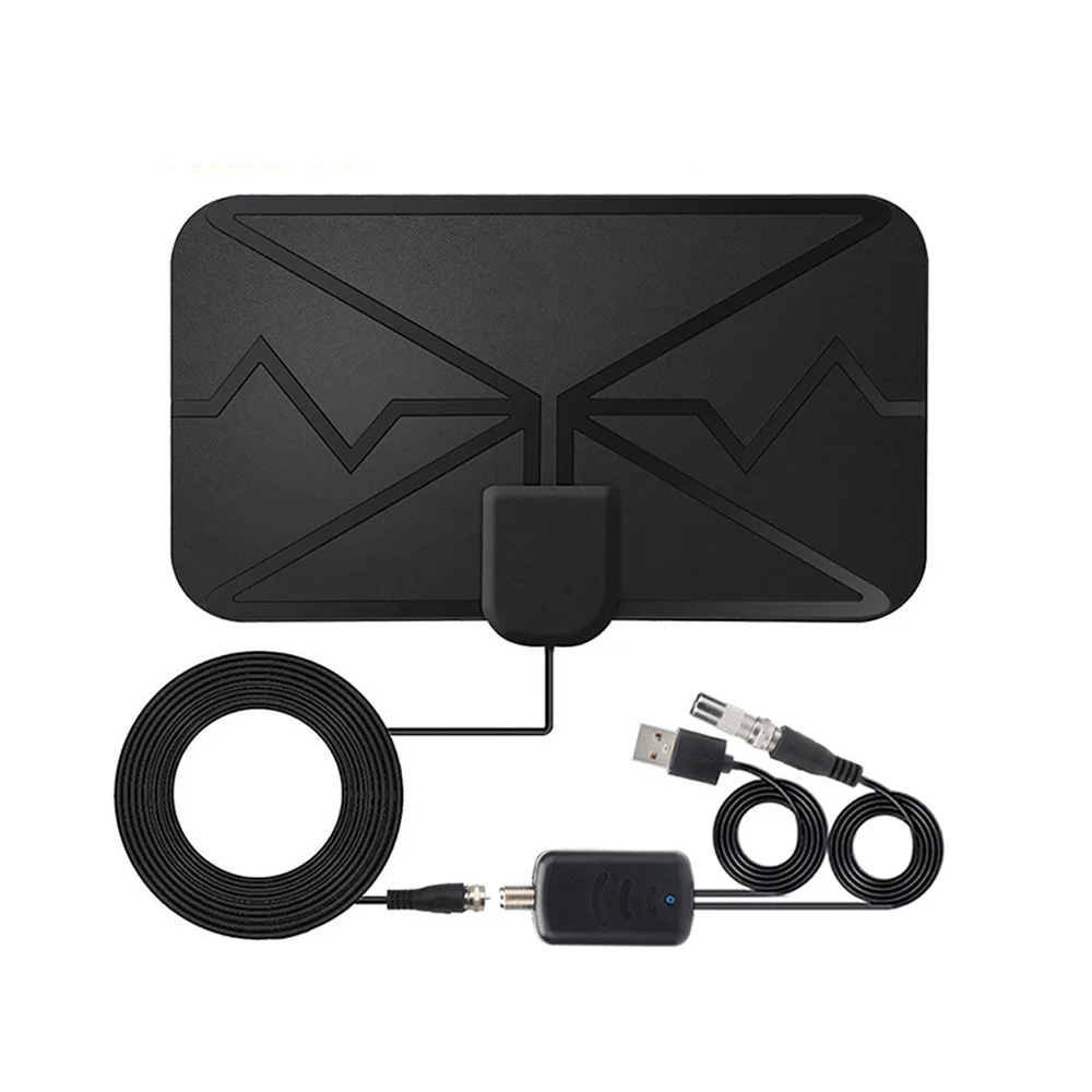 Антенна 3600 миль DVB-T2 HDTV с усилителем 1080P для автомобилей RV путешествие внутренняя умная телевизионная.