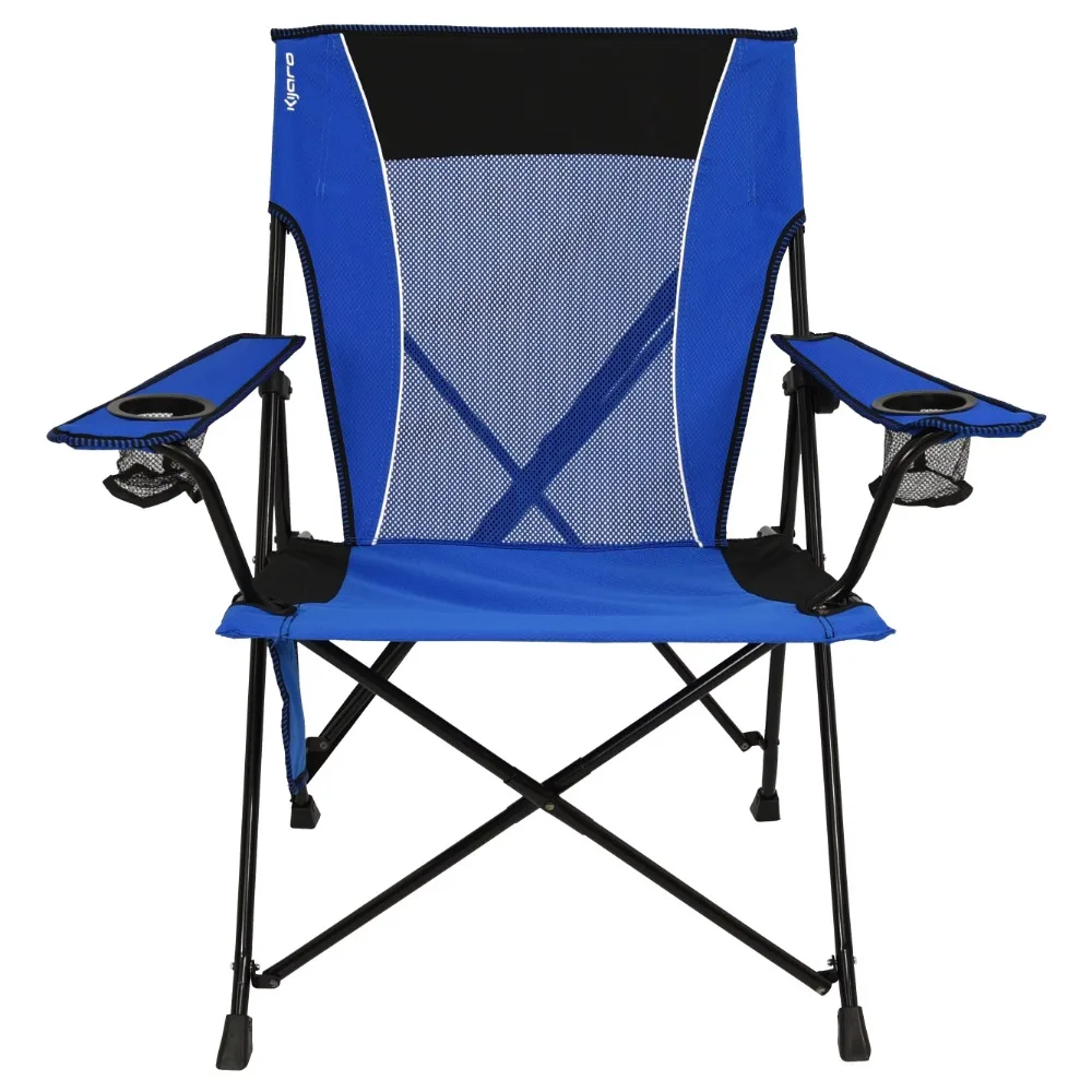 

Maldives Blue Dual Lock Portable Camping Chair for Outdoorr Free Shipping Portable Folding Chairs Fishing Sports Entertainment