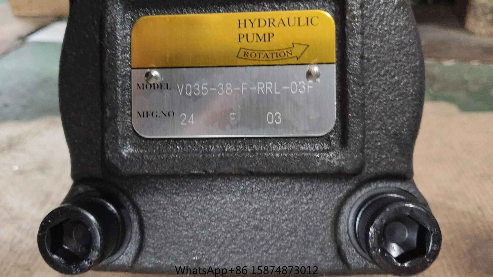 Лопастной насос серии VQ VQ25-38-F-RRL-03F VQ15 VQ25 VQ15-26-F-RAA VQ15-14-F-RAL-01 Гидравлический