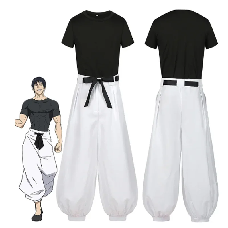 Костюм для косплея Toji Fushiguro из аниме сезон 2 костюм Хэллоуина женщин и мужчин