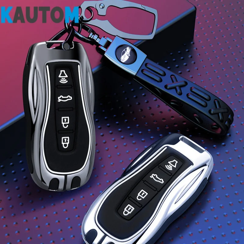 

Car Metal All-Inclusive Key Cover Use For Ford 2021 Ecoboost 225 Plus
