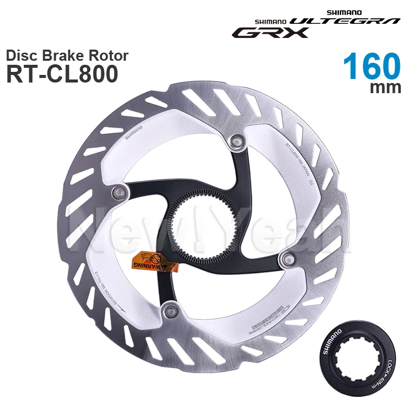 Фото SHIMANO GRX ротор дискового тормоза CENTER LOCK RT-CL800 ICE TECHNOLOGIES FREEZA 140/160 180 203 мм оригинальные детали №2
