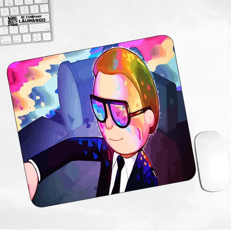 

Pc Gamer Rick Mouse Mats Mause Pad Computer Desk Mat Gaming Laptops Mousepad Glass Cabinet Keyboard Accessories Carpet Anime