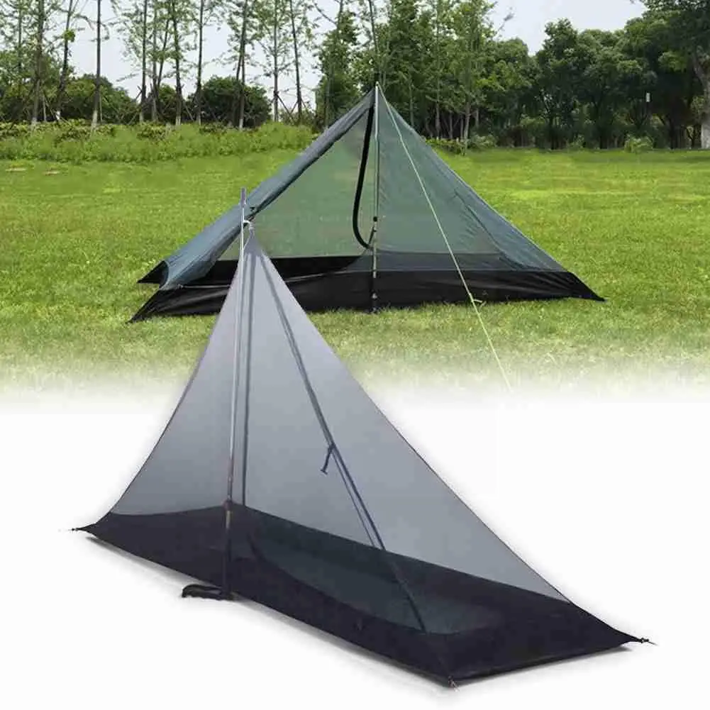 

Tent Ultralight Mosquito Repellent Mesh Net Outdoor Tent Net Outdoor Bugs Mesh Shelter Pyramid Supplies Insect Camping Camp L6x4