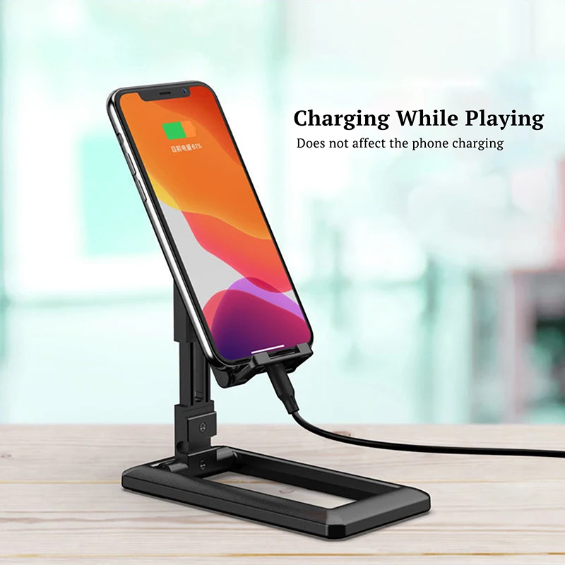 foldable tablet mobile phone desktop phone stand for ipad iphone samsung desk holder adjustable desk bracket smartphone stand free global shipping