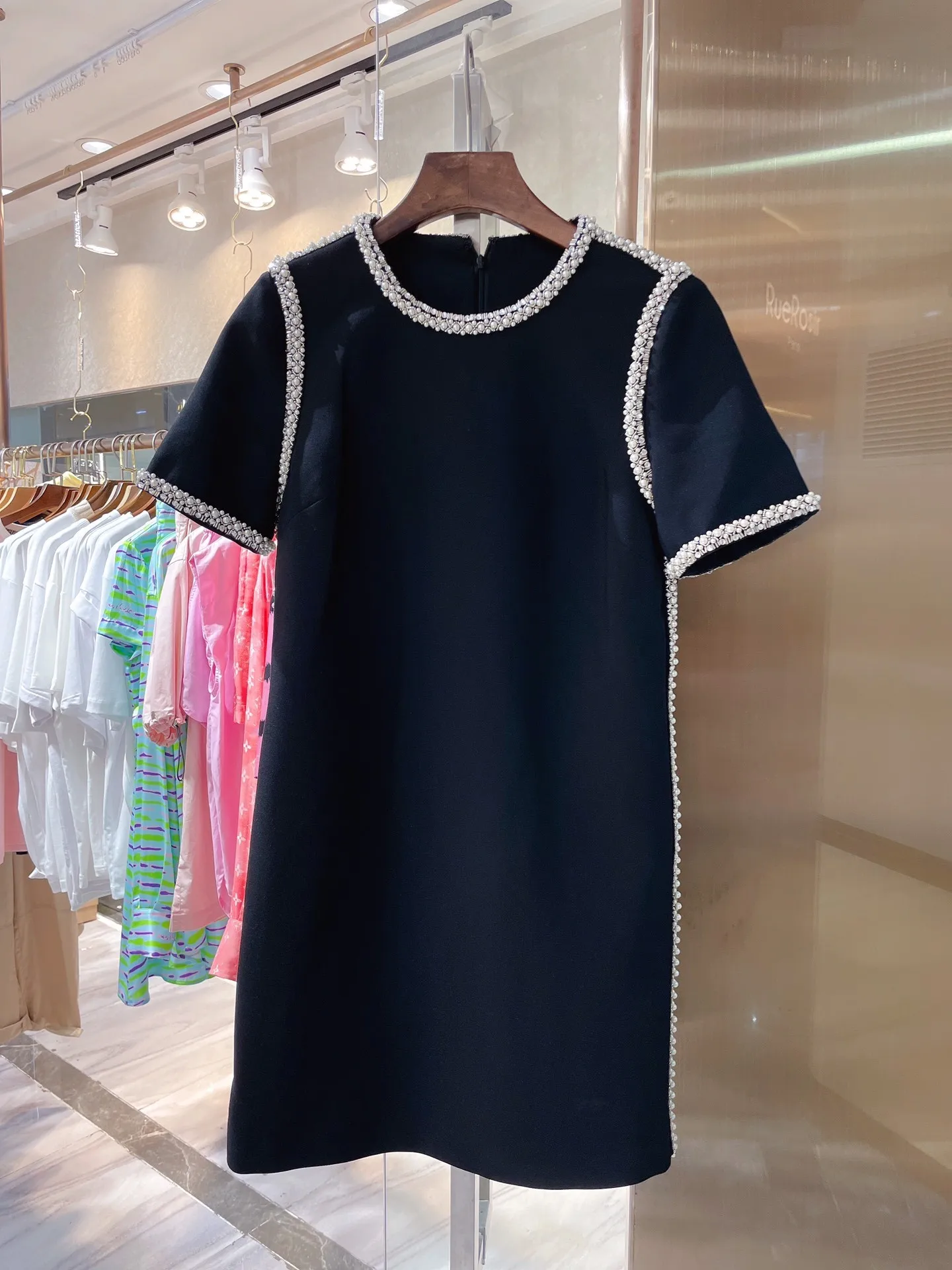 

Женская одежда, женская одежда, женское платье, вечерние элегантные платья для выпускного вечера, летние платья 2022 с круглым вырезом и бисер...