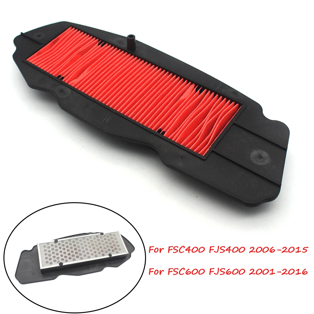 Воздухозаборный фильтр для мотоцикла, фильтр для очистки воздуха для Honda FSC400 FJS400 Silverwing 2006-2015 FSC600 FJS600 2001-2016