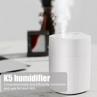 k5 portable humidifier aroma home office students dormitory bedroom car quiet usb 220ml humidificador quiet mini large spray