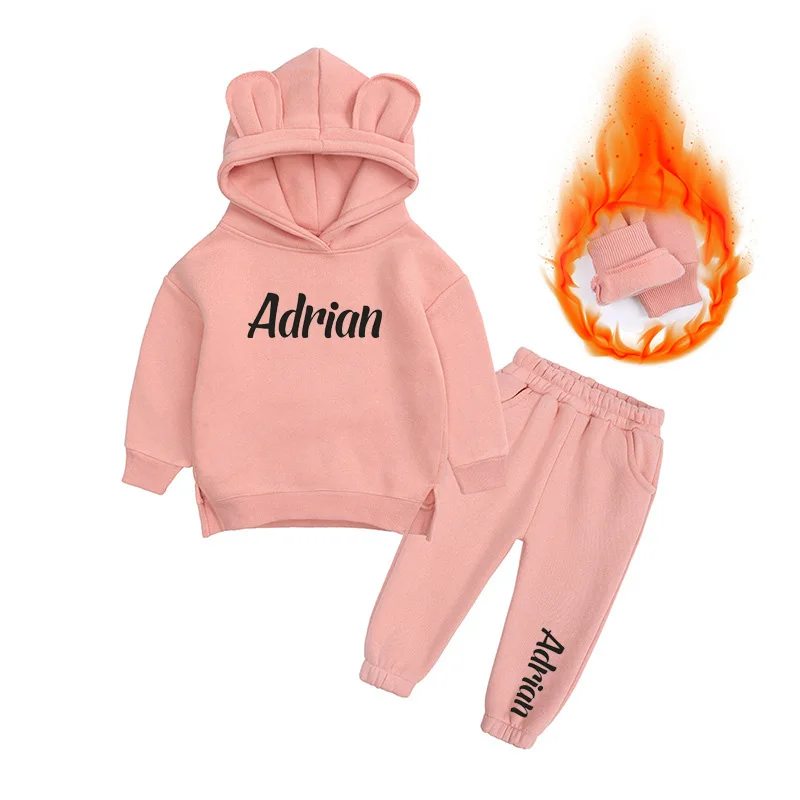 Детская толстовка с изображением медведя индивидуальный детский джемпер