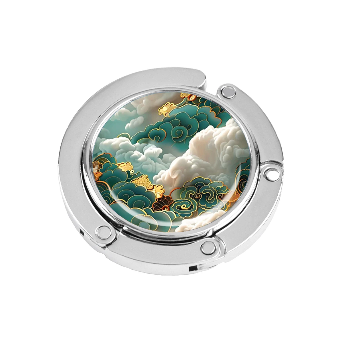 

Металлический круглой крючок черный кот