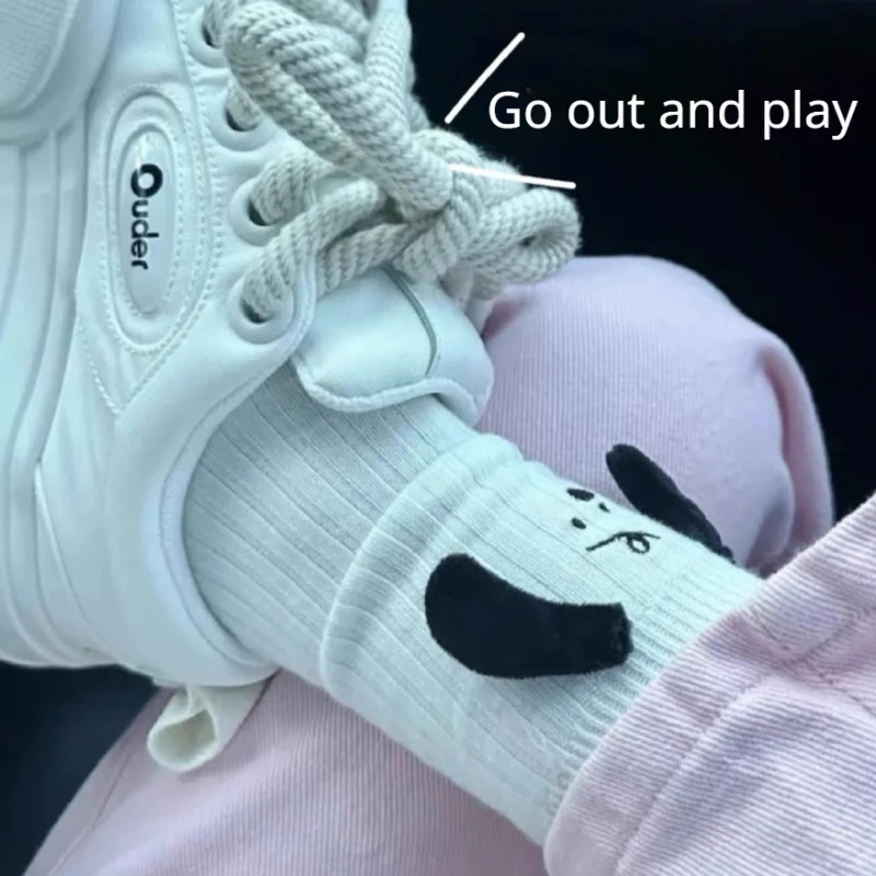 Рисунок 2 - дышащие Носки с рисунком милой собаки