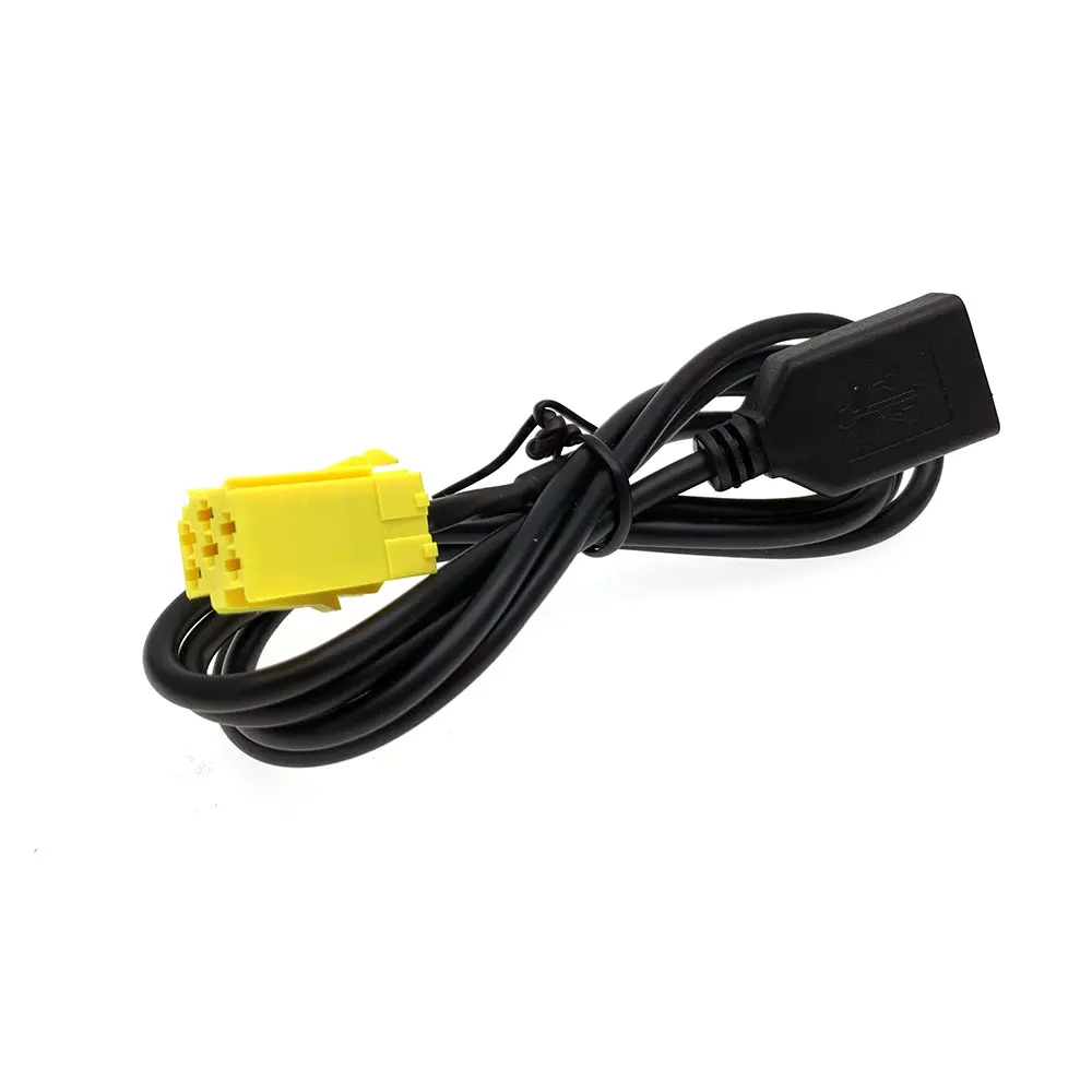 Автомобильный MINI ISO 6 Pin P USB-адаптер кабель функциональный разъем для Alfa Romeo 159 Fiat