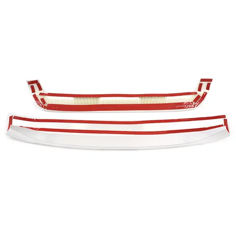 Стайлинг автомобиля, защитная Накладка на порог переднего и заднего бампера, защитная накладка, наклейки, хромированный АБС-пластик для BMW X1 F48 2020, внешний аксессуар