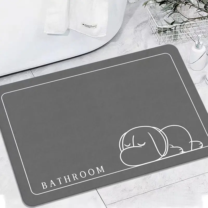 

Нескользящий коврик для ног в ванную комнату, Быстросохнущий ковер для входной двери, кухни, спальни, полные коврики для гостиной