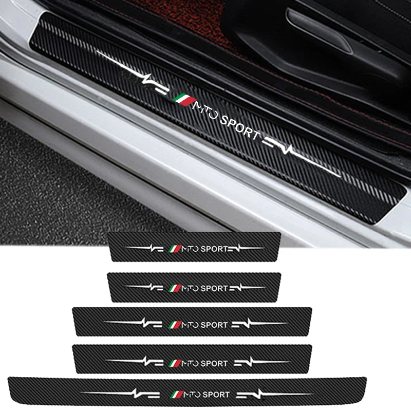 

Наклейки на пороги для Alfa Romeo MTO SPORT Logo