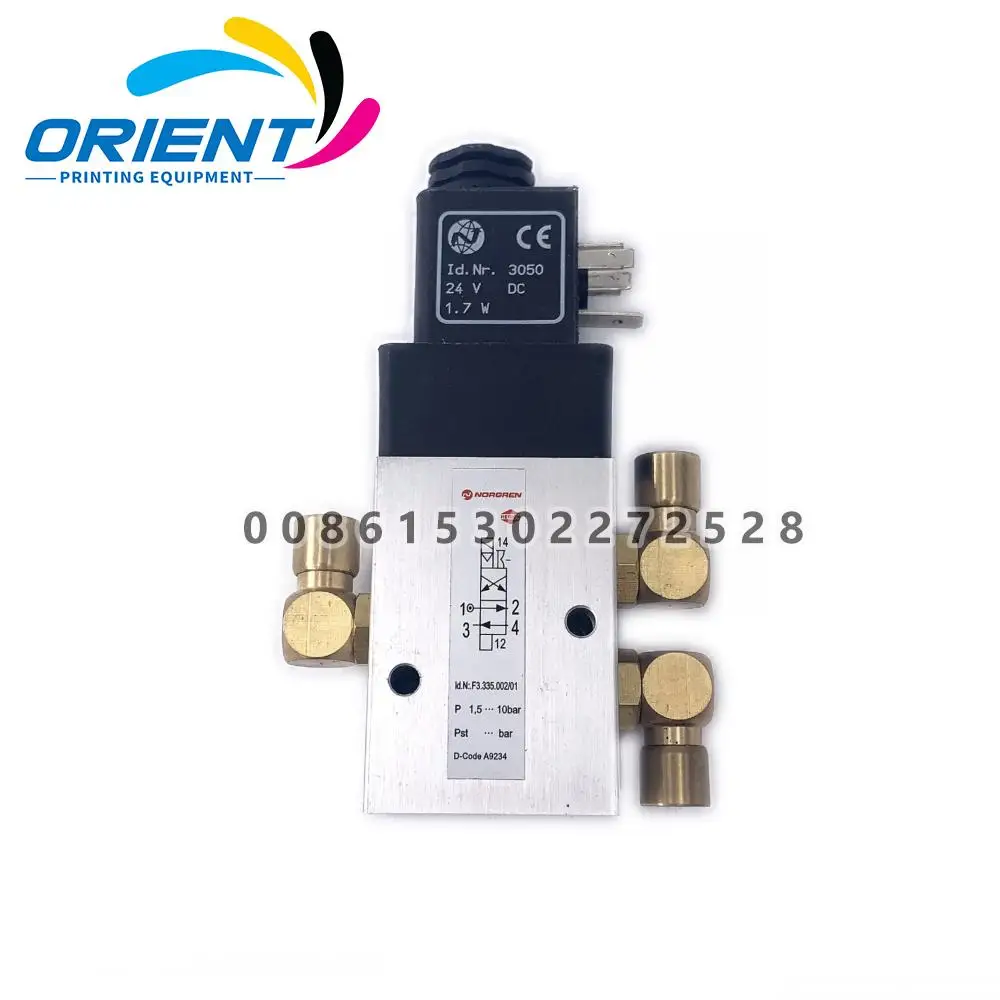 

F3.335.002 4/2-Way Valve Solenoid Valve For Heidelberg XL105 XL106 Pneumatic System Printing Machine Parts
