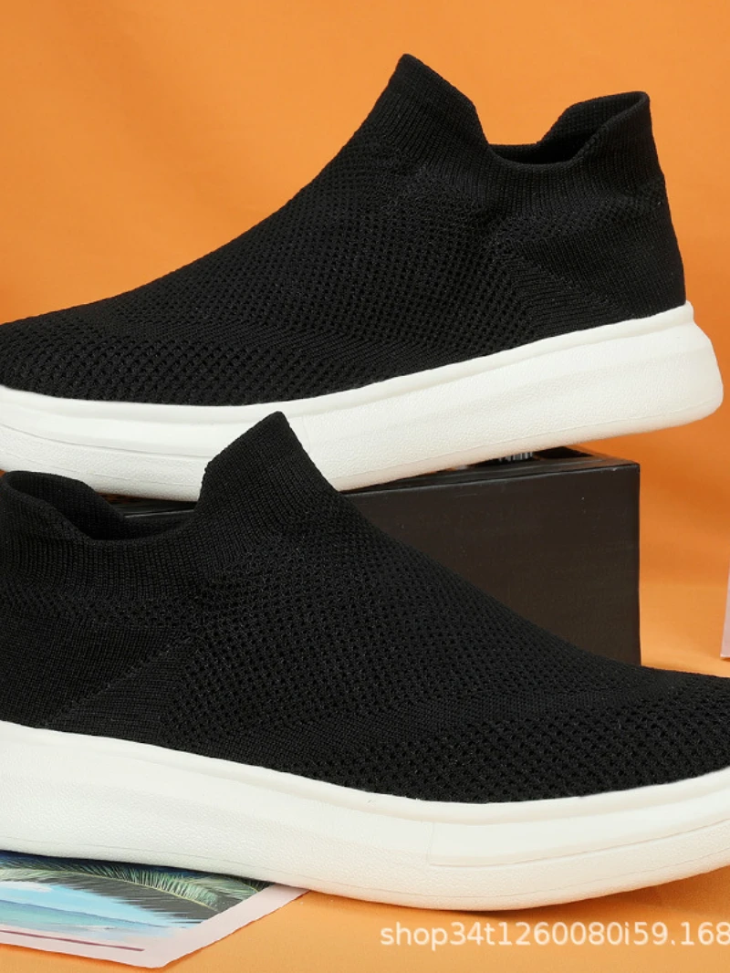 Рекламная удобная и дышащая сетчатая обувь повседневные кроссовки для пар