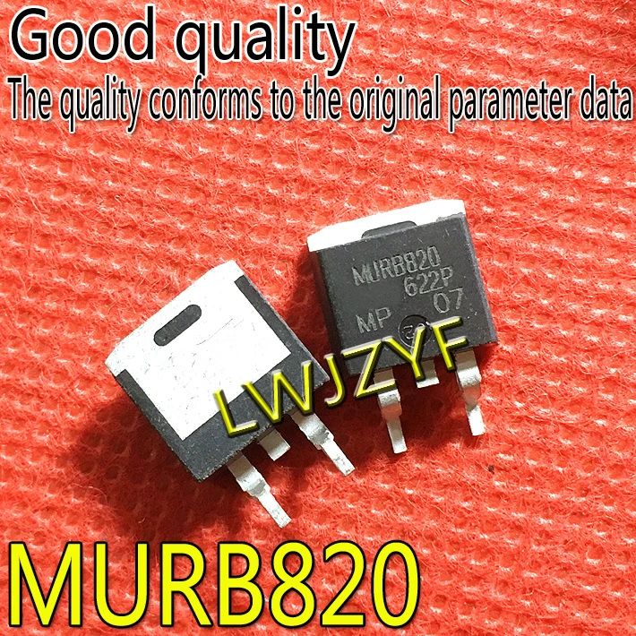 

Новый МОП-транзистор U820 MURB820 TO-263, быстрая доставка
