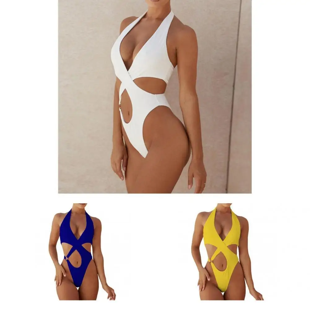 

Beachwear Awesome Sleeveless Summer Monokini One-piece Women Swimsuit Creative for Swimming