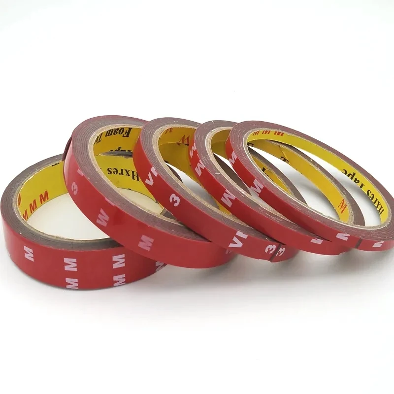 

Glue tape 0.8mm thickness Super Strong Double side Adhesive foam Tape for Mounting Fixing Pad Sticky Double sided tape