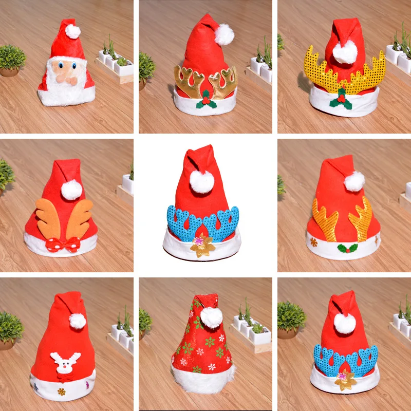 

Рождественские украшения, рождественские шапки, светящаяся шапка для взрослых и детей, головной убор, рождественские подарки