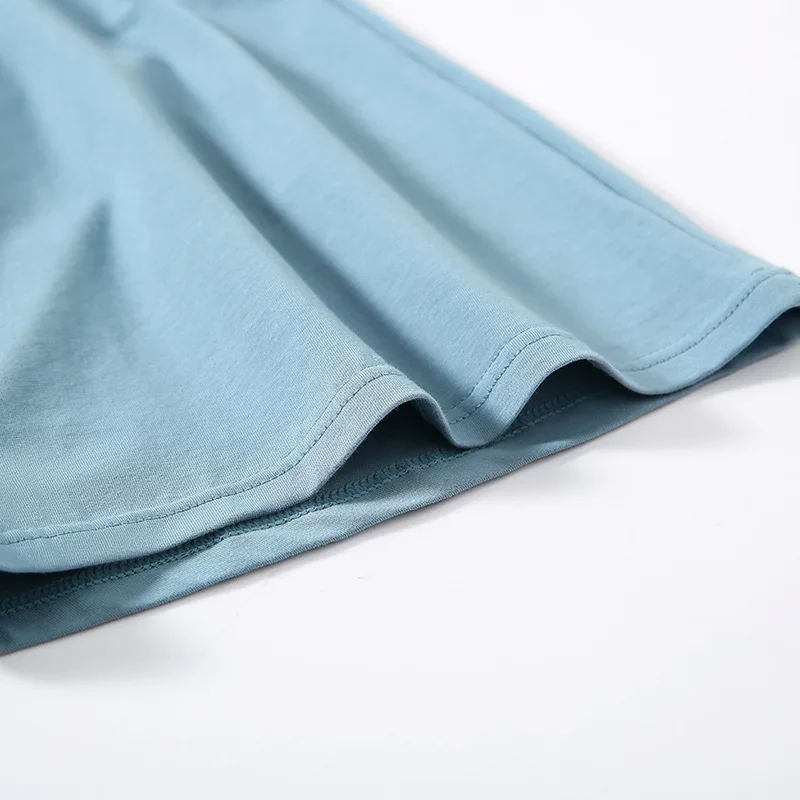 Purity Men's Arrow Pants Loose Cotton Underwear Shorts Big Pants Button Open Door Comfortable Breathable Home Pajamas Large Size