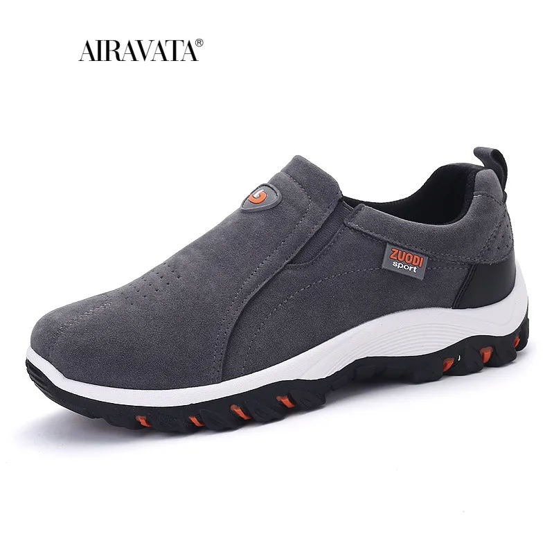Classics Style Men Hiking Shoes Lace Up Men Sport Shoes Outdoor Jogging Trekking Sneakers Walking Men