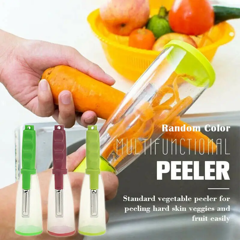 

Storage Type Peeling Knife Vegetable Fruit Peeling With Storage Box Apple Peeler Peeling Household Peeling Knife Multifunctional