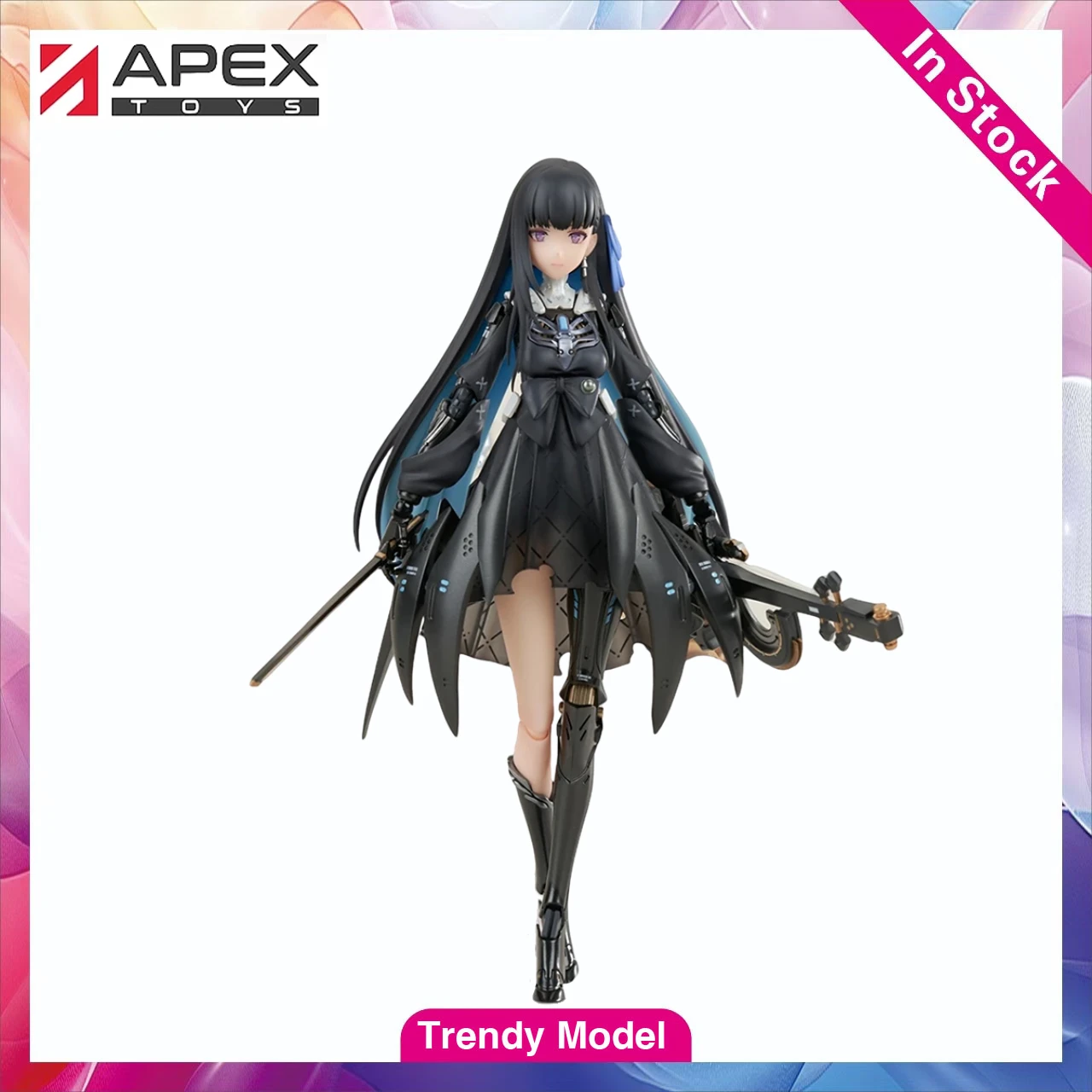 Фото В наличии: Фигурки APEX-TOYS ARCTECH Battle: Памиш Селена Ланин, масштаб 1/8, модель, игрушка, подарок, коллекционный предмет, украшение. №2