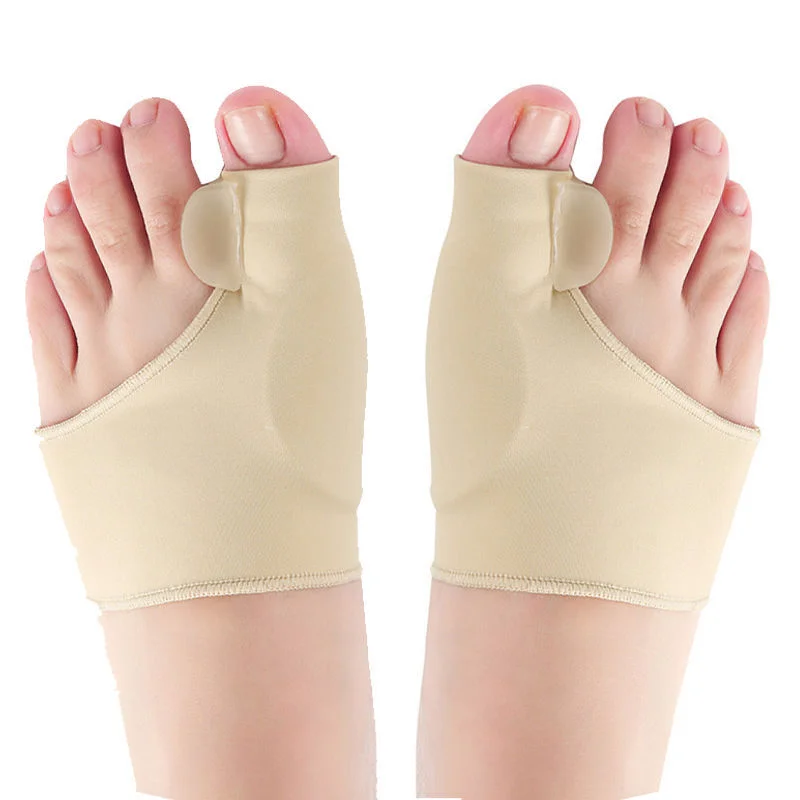 

1Pair Toe Separator Hallux Valgus Bunion Corrector Toe Straightener Foot Pain Relief Orthopedic Pedicure Tools Foot Care