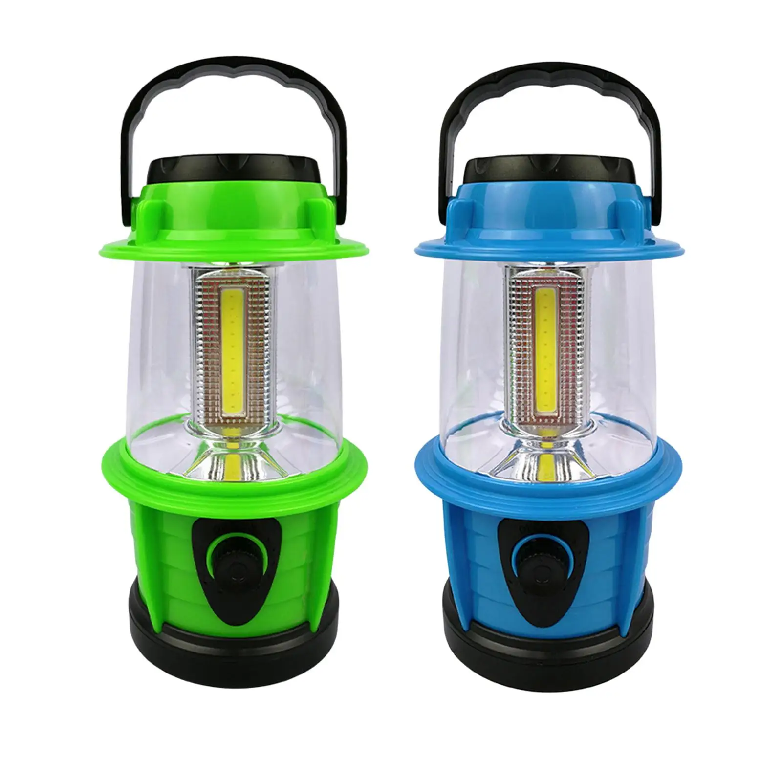 

Portable Camping Lantern Emergency Light Battery Powered COB LED Lantern